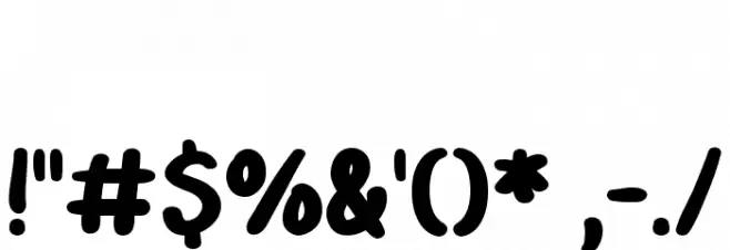 Love Taking Font OTHER CHARS