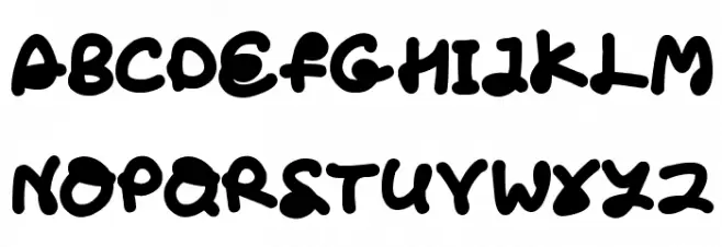 Love The Fonts फ़ॉन्ट अपरकेस