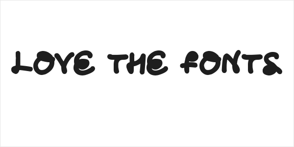 Love The Fonts Logo