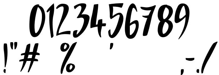 Love The One You're With Font OTHER CHARS