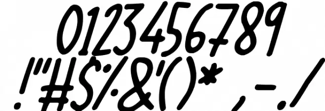 Love The Trees Italic Font OTHER CHARS