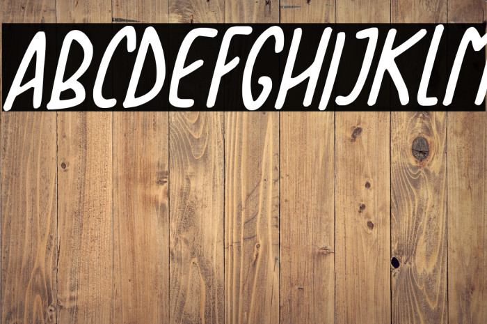 Love The Trees Italic Example 2