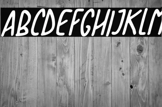 Love The Trees Italic Font examples