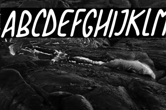 Love The Trees Italic Font examples