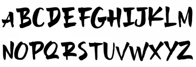 Love & Thunder خط أحرف صغيرة