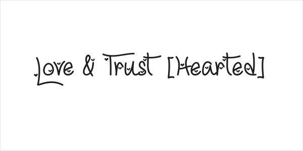 Love & Trust [Hearted] Logo