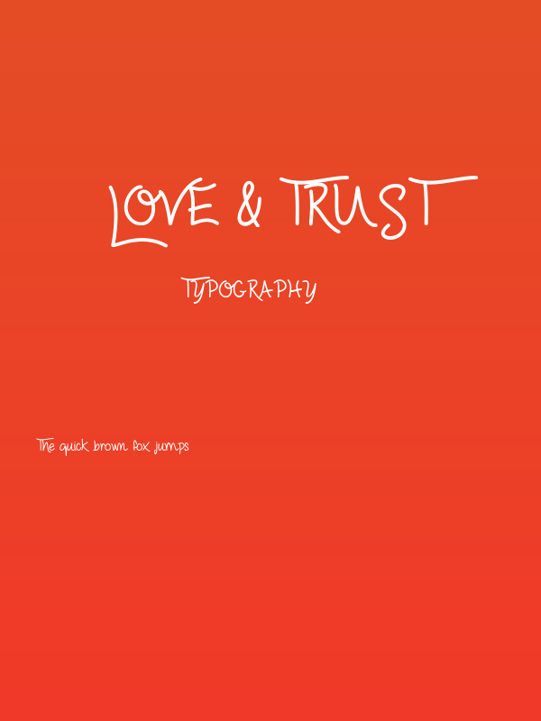 Love & Trust Poster