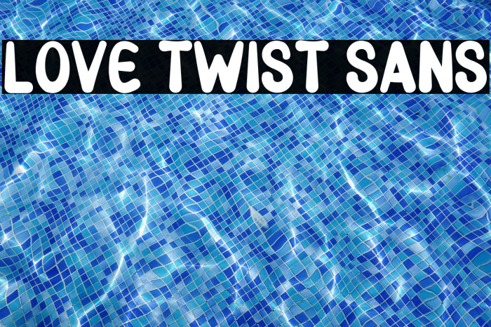 Love Twist Sans Example 1