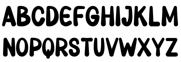 Love Twist Sans Font LOWERCASE