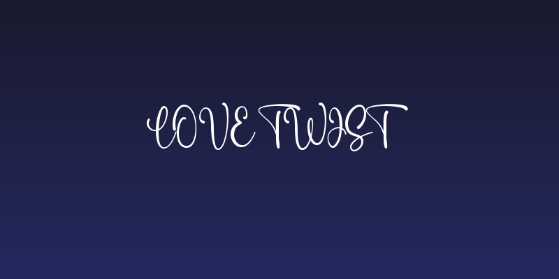 Love Twist Social Header