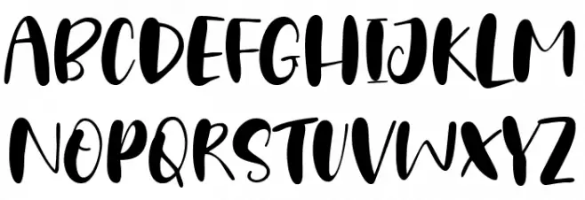 Love United Demo Schriftart Groß