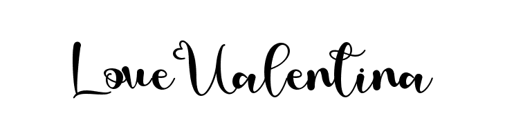Love Valentina  Free Fonts Download