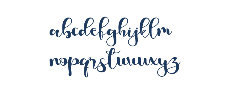 Love Valentina Lowercase