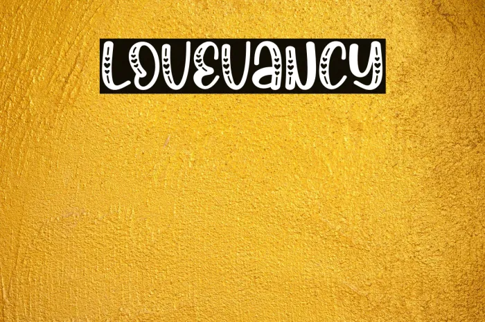Love Vancy Example 1