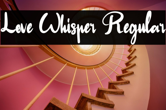 Love Whisper Regular Example 1