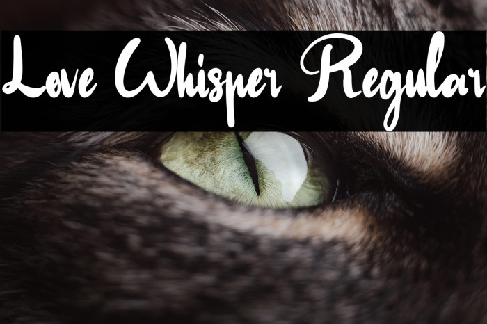 Love Whisper Regular Example 3