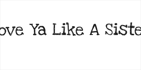 Love Ya Like A Sister Logo