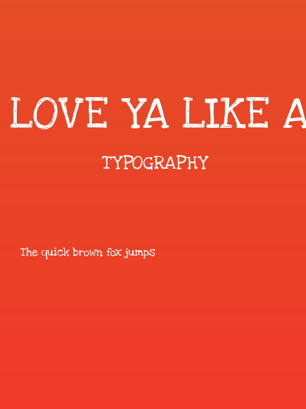 Love Ya Like A Sister Poster