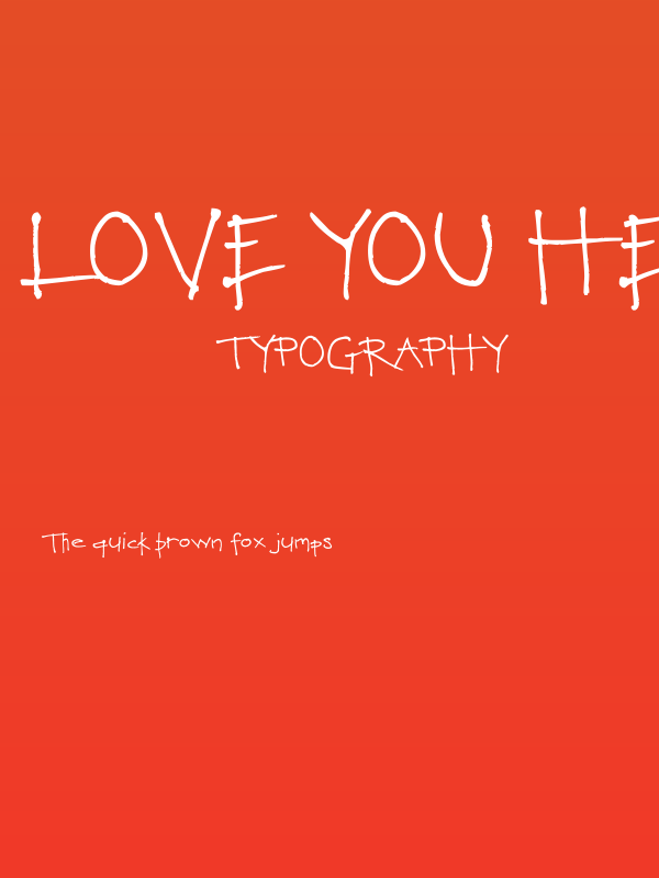 Love You Heaps Poster