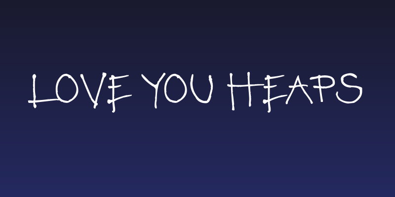 Love You Heaps Social Header
