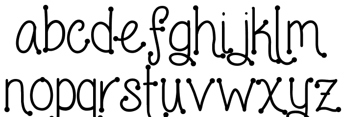 Love and laughter Font LOWERCASE