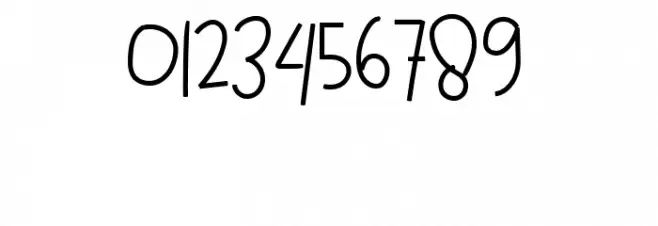 Love and sweet massage Font OTHER CHARS