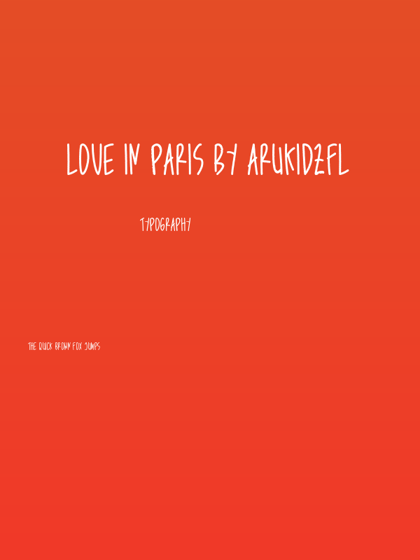 Love in Paris by arukidzfl Poster