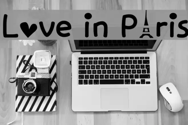Love in Paris Font examples