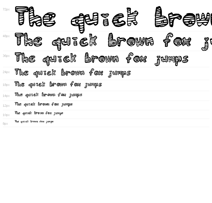 Love in Stripes Waterfall