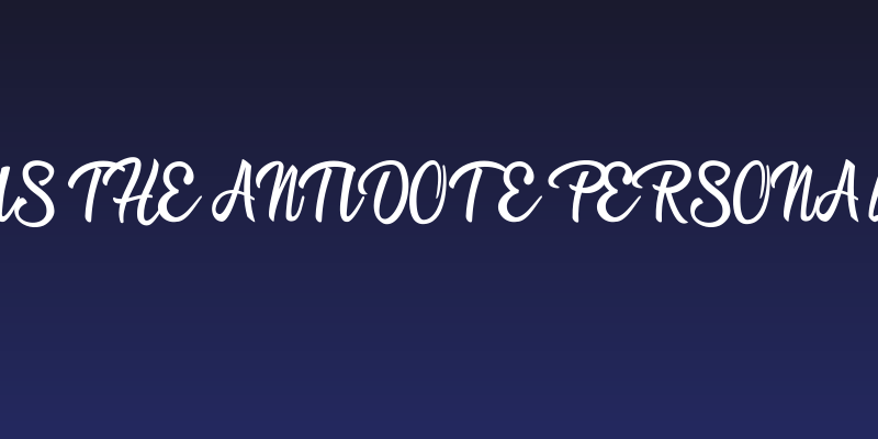 Love is the Antidote Personal Use  Social Header