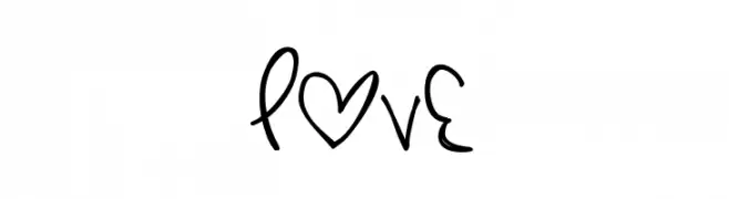 Love  تنزيل الخطوط