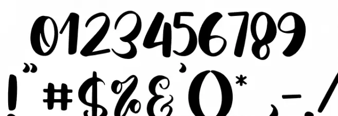 Love Font OTHER CHARS