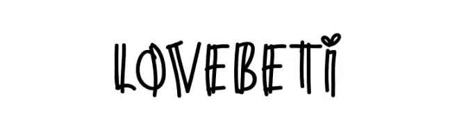 LoveBeti  Free Fonts Download