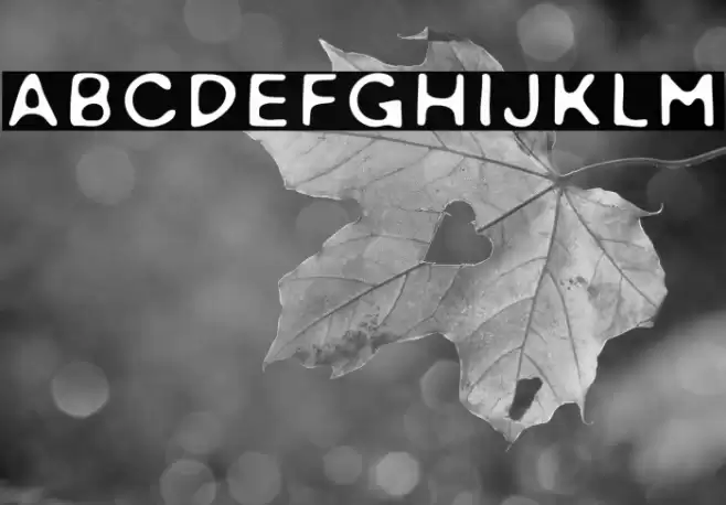 LoveBoardDEMO Font examples