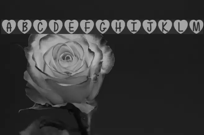 LoveIsAwesome Font examples