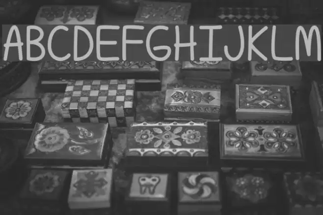 LoveIsComplicatedAgain Font examples