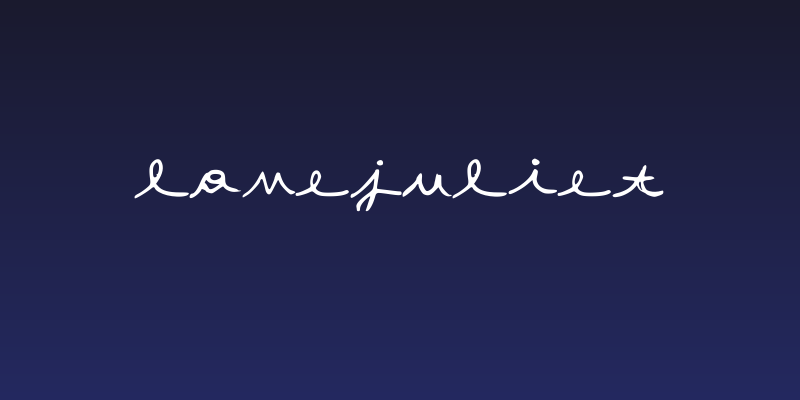 LoveJuliet Social Header