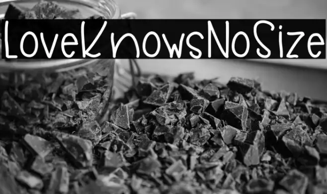 LoveKnowsNoSize Example 1