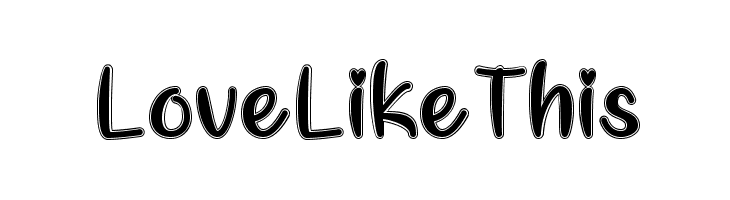 LoveLikeThis फ़ॉन्ट