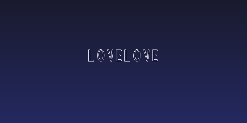 LoveLove Social Header