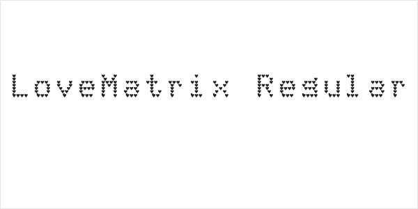 LoveMatrix Regular Logo