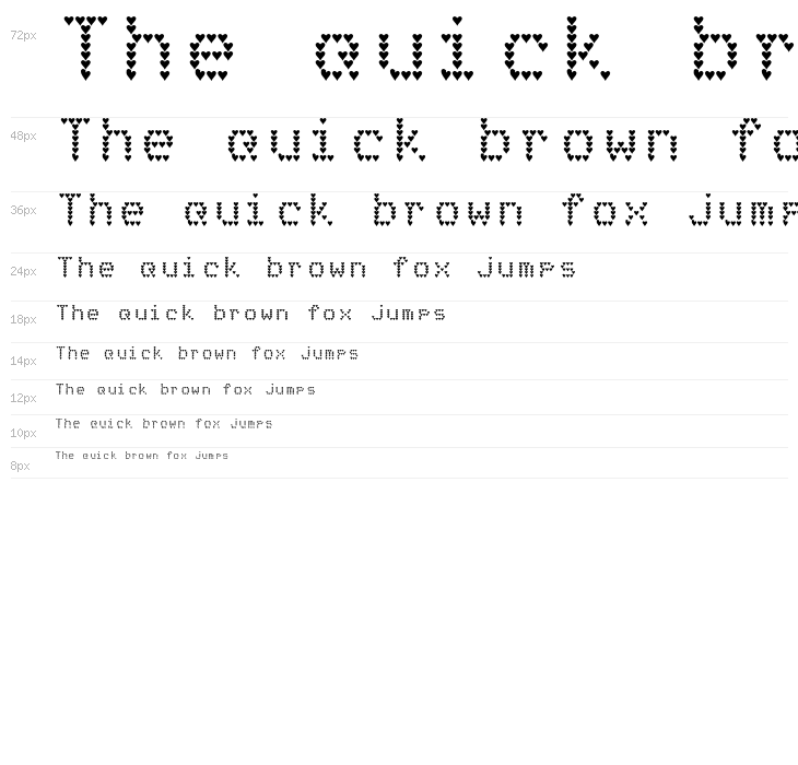 LoveMatrix Regular Waterfall