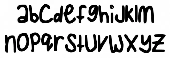 LoveMeAgainTwo Schriftart Groß