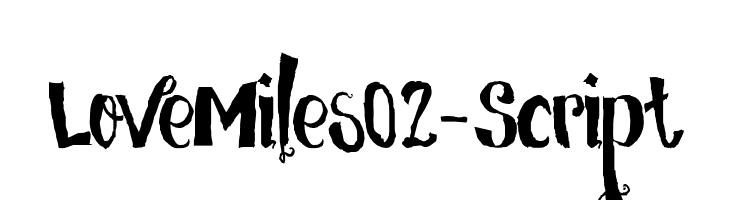 LoveMiles02-Script  Descarca Fonturi Gratis