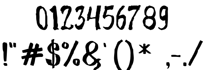 LoveMiles02-Script Font OTHER CHARS