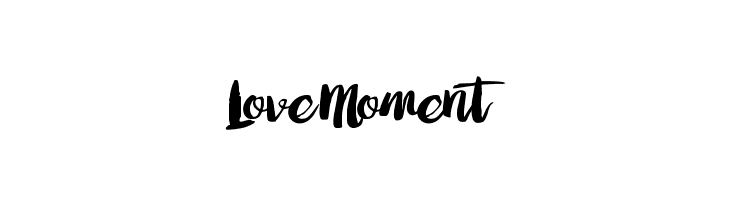 LoveMoment  Frei Schriftart Herunterladen