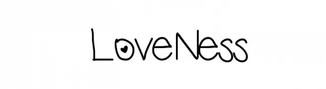 LoveNess  baixar fontes gratis