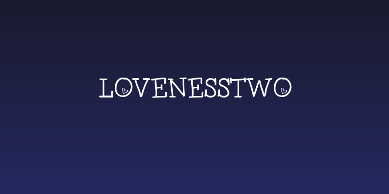 LoveNessTwo Social Header
