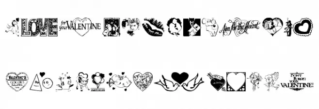 LovePoision Fonte MAIÚSCULAS