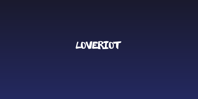 LoveRiot Social Header